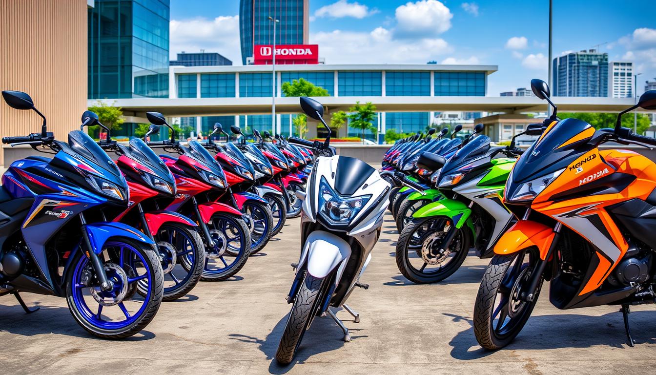 Apa saja merk sepeda motor Honda