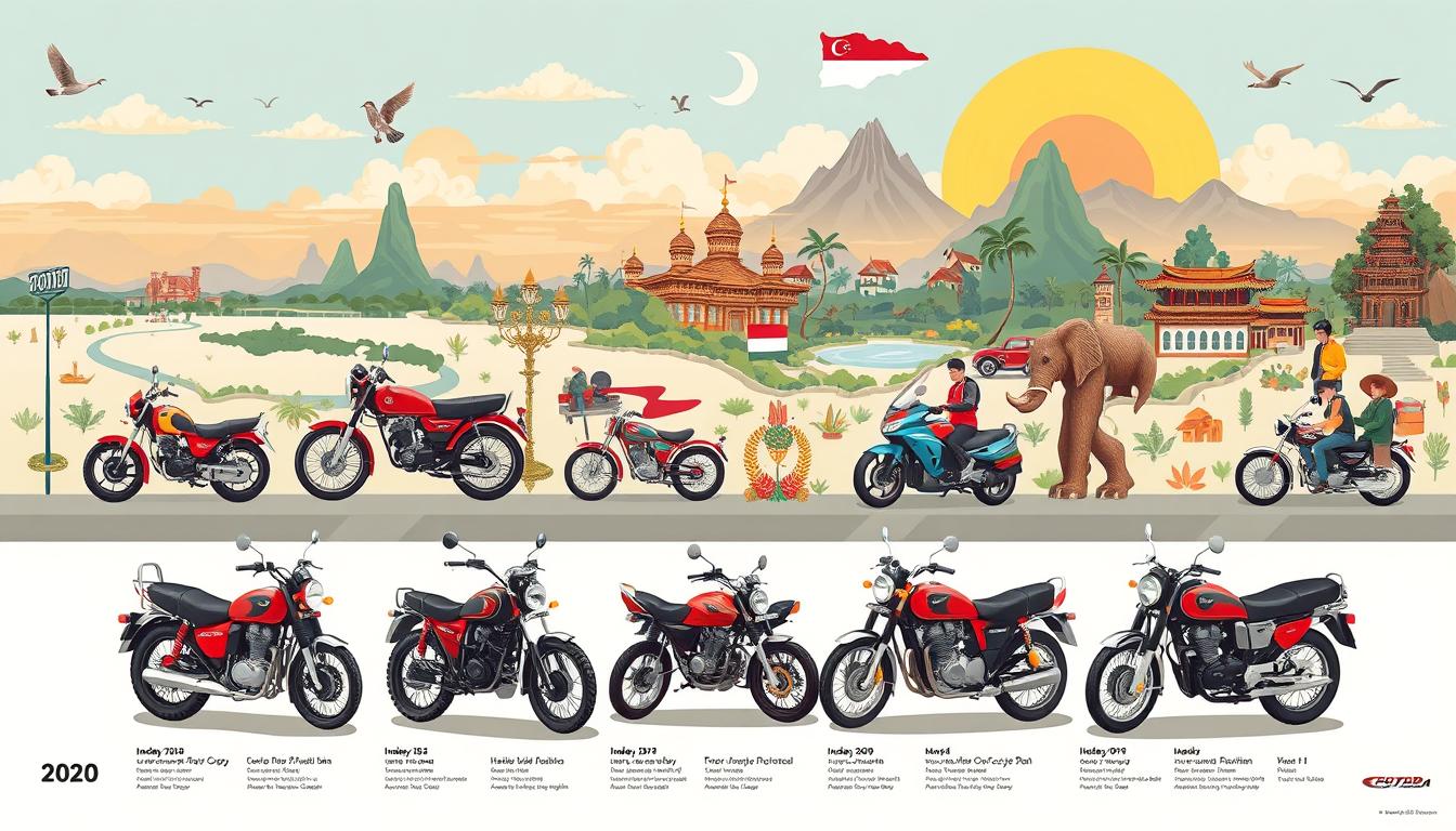 Sejarah Sepeda Motor dan Perkembangannya di Indonesia